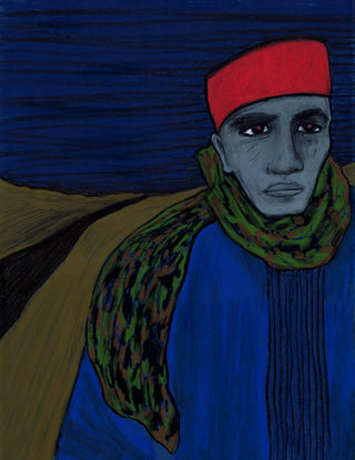 Teresa-Camara-Pestana-Zouave-pastel-a-oleo-sobre-papel-70-x-50-cm-700