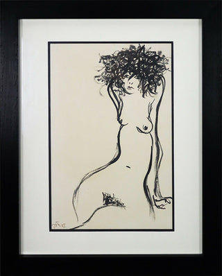 Joao-Cutileiro-s-titulo-desenho-a-tinta-da-china-moldura-Nuno-Mesquita