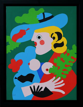 Jose-de-Guimaraes-Madame-Fortier-Giclee-fine-art-s-tela-V-XXV-mold-83x65-cm-1