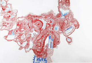 Luis-Silveirinha-s-titulo-Tecnica-mista-s-papel-140x2075-cm-mold-151x218-2014