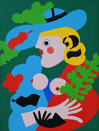 Jose-de-Guimaraes-Madame-Fortier-Giclee-fine-art-s-tela-V-XXV-mold-83x65-cm