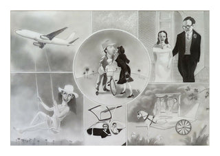 Rigoberto-Rosales-Cenas-do-quotidiano-Cubano-2-grafite-35-x-55-cm.