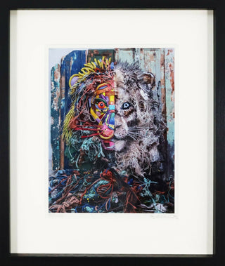 Bordalo-II.-Half-Lion.-Serigrafia-sobre-papel-15-30-Hc.-36.5x27-cm.-58.5x49cm