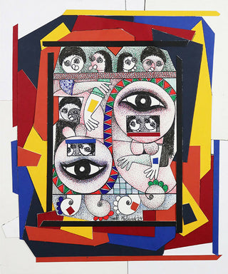 Santos-Mabunda-s-titulo-Colagem-s-papel-46x37-cm-Manuel-Tavares