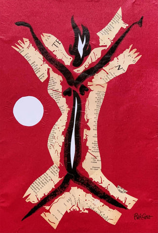 Rik-Lina-Magic-Tree-tinta-e-colagem-sobre-papel-47-x-34-cm-2024-20000
