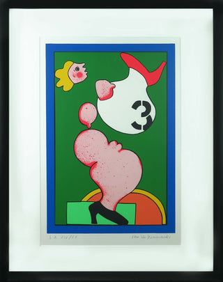 Jose-de-Guimaraes-Bailarina-de-circo-serigrafia-sobre-papel-EA-XIV-XX-mancha-48x33-total-56-x-375-cm-