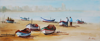 Antonio-Neves-Figeira-da-Foz-Acrilico-s-tela-100x41-cm